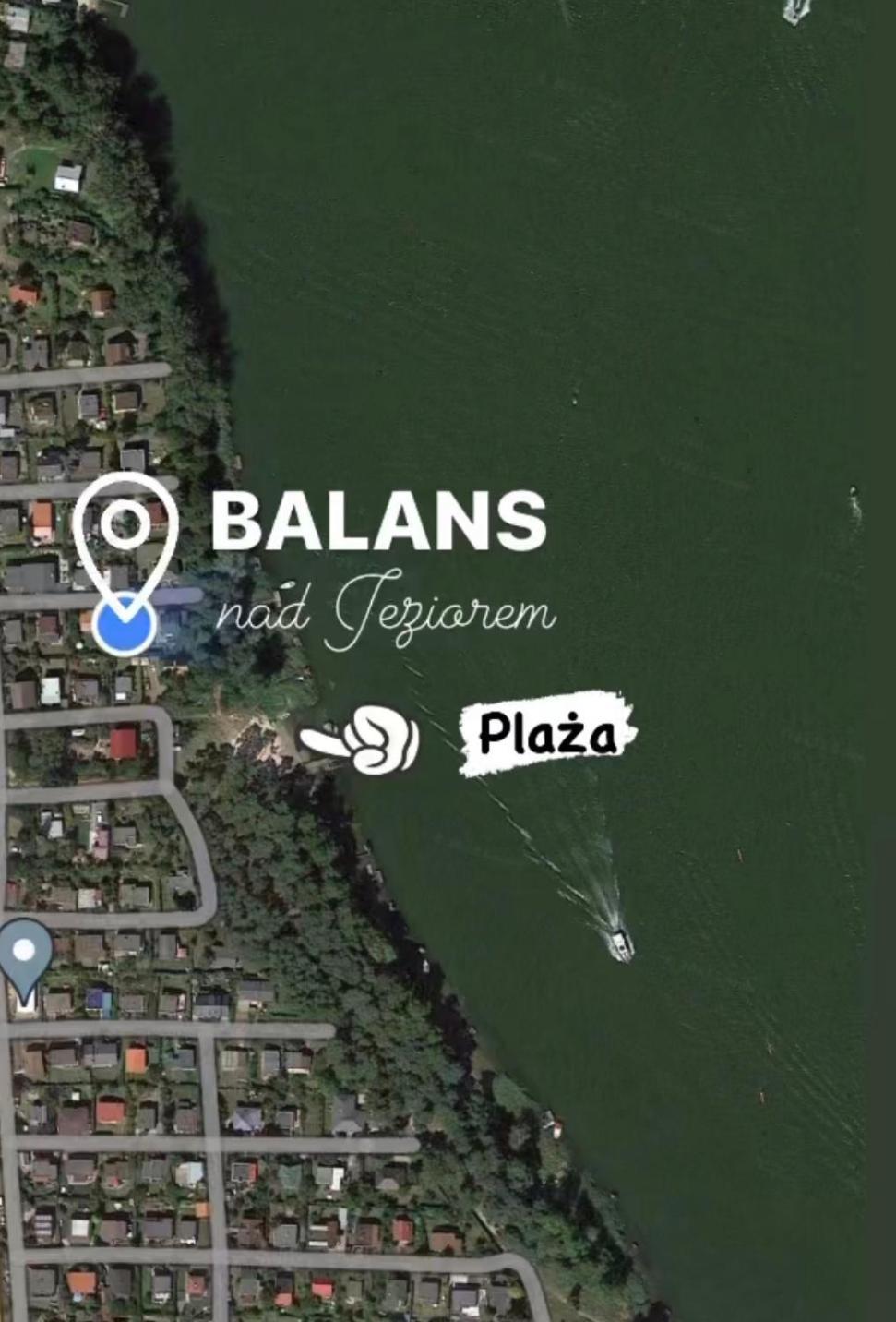 Balans Nad Jeziorem Ślesin Exteriör bild
